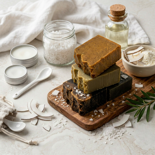 SAVON NATUREL ARTISANAL A BASE D'ARGANE