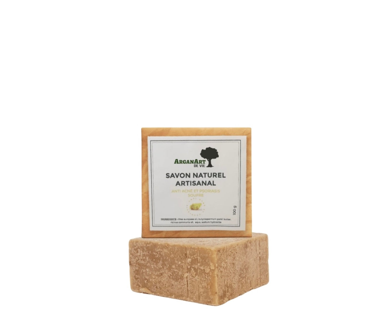 Artisanal Natural Soap Based on Argan