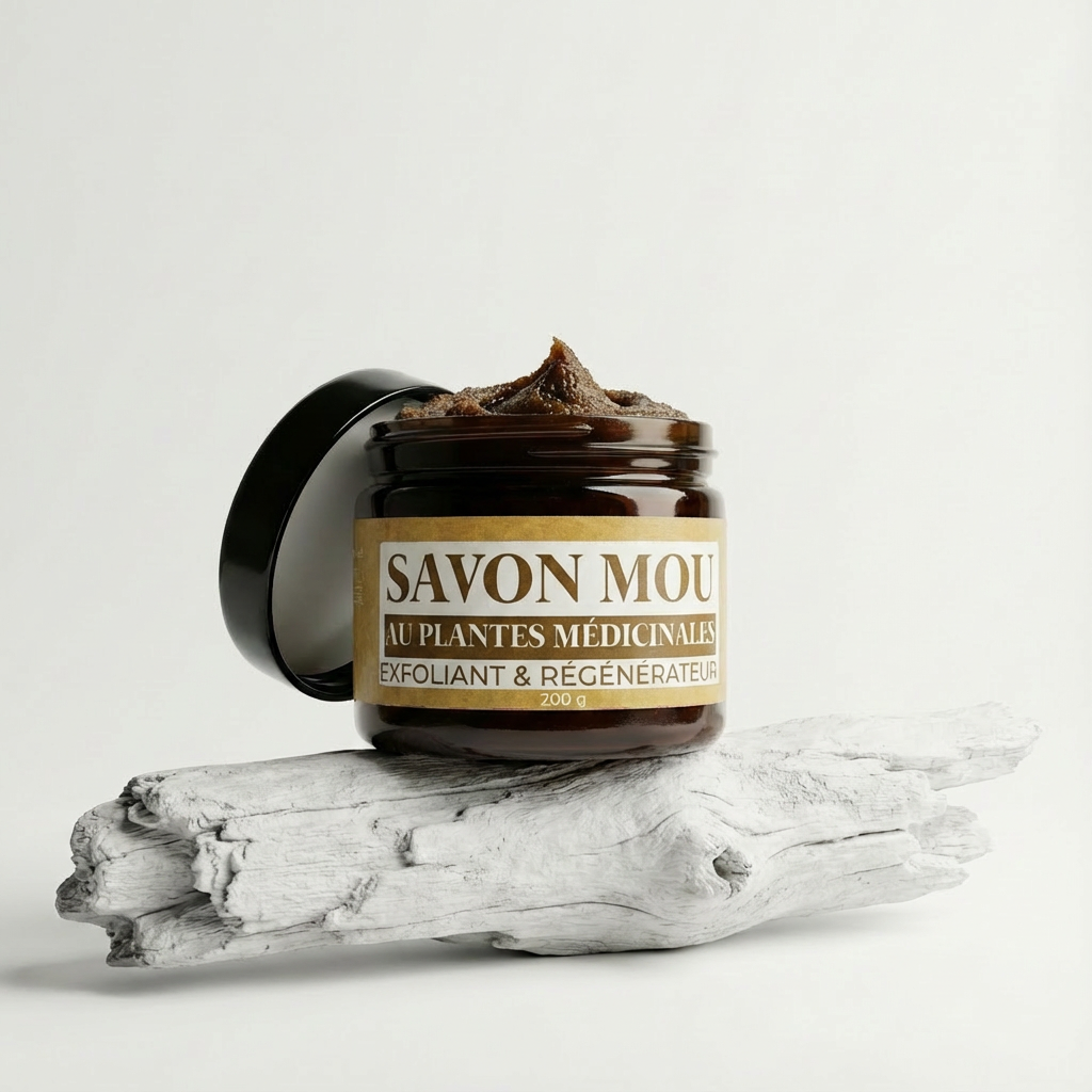 Savon Mou Au plante medicinale