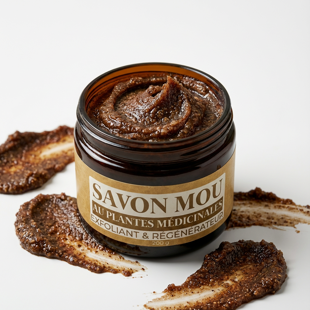 Savon Mou Au plante medicinale