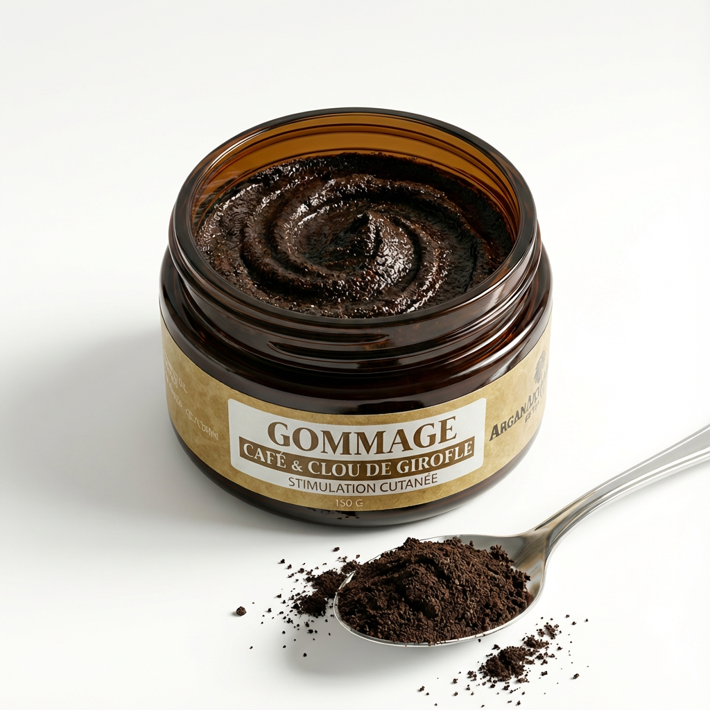 Gommage Au Café Et Clou de Girofle